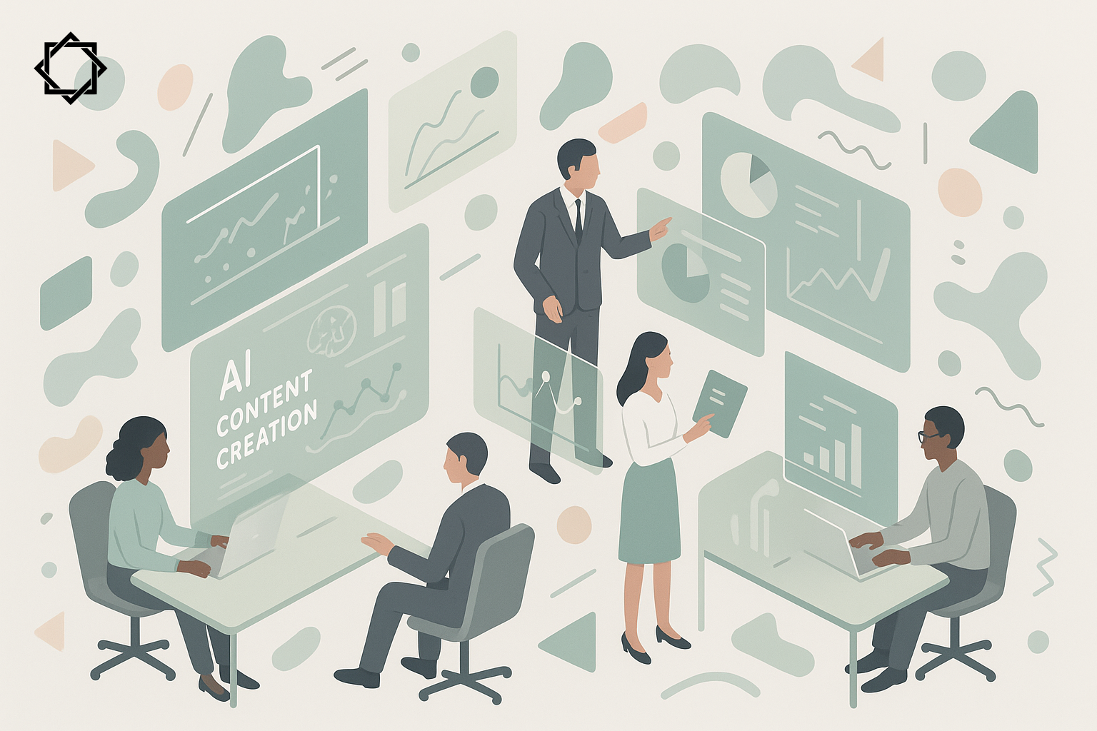 Should I use AI to create content for AI search engines? What are the benefits and risks?