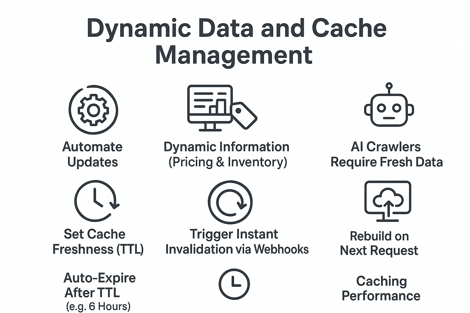 Dynamic Data and Cache Management infographic